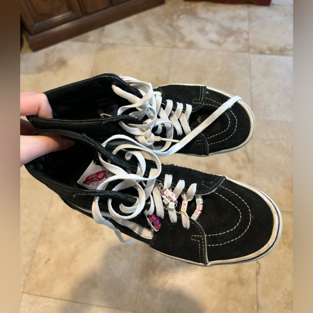vans sk8 hi sneakers black original